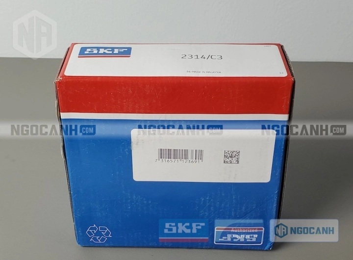 Vòng bi bạc đạn 2314 70x150x51mm SKF — Ảnh gốc — ngocanh.com · 2314-3.jpg