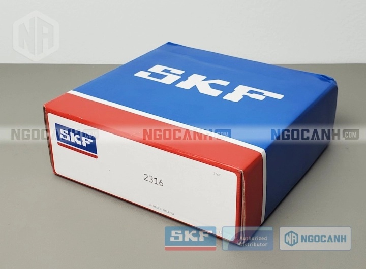 Vòng bi bạc đạn 2316 80x170x58mm SKF — Ảnh gốc — ngocanh.com · 2316-2.jpg