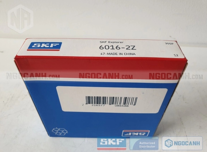 Vòng bi bạc đạn 6016 80x125x22mm SKF — Ảnh gốc — ngocanh.com · 6016-3.jpg