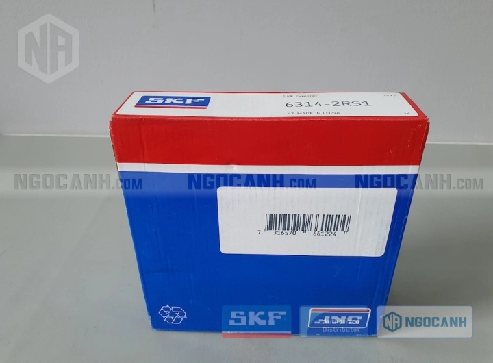 Vòng bi bạc đạn 6314 70x150x35mm SKF — Ảnh gốc — ngocanh.com · 6314-3.jpg