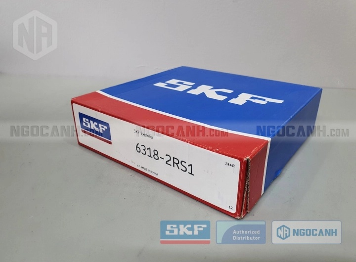 Vòng bi bạc đạn 6318 90x190x43mm SKF — Ảnh gốc — ngocanh.com · 6318-2.jpg