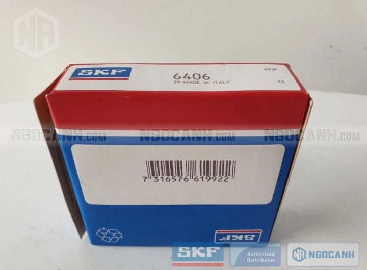 Vòng bi bạc đạn 6406 30x90x23mm SKF — Ảnh gốc — ngocanh.com · 6406-3.jpg