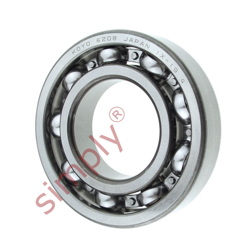 Vòng bi bạc đạn 6208 40x80x18mm Koyo — Ảnh gốc — nhà phân phối