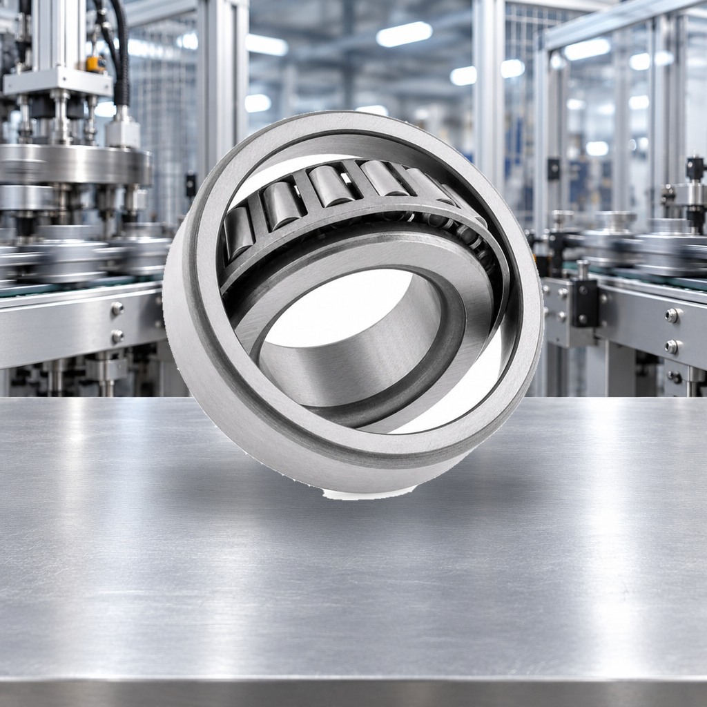 Vòng bi bạc đạn 32211 55x100x26.75mm NKE — Ảnh thực tế 4 — Lắp đặt thực tế