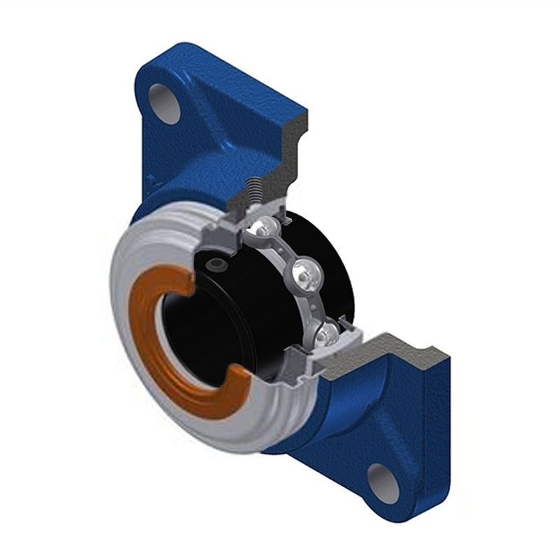 Gối đỡ UCF208CCT20-SNR 40mm — mặt bích vuông (4 bu lông)