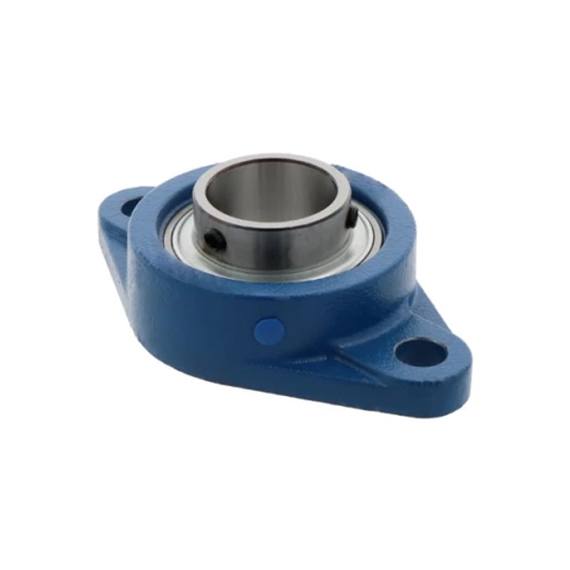 Gối đỡ UCFL201 12mm — mặt bích bầu dục (2 bu lông)