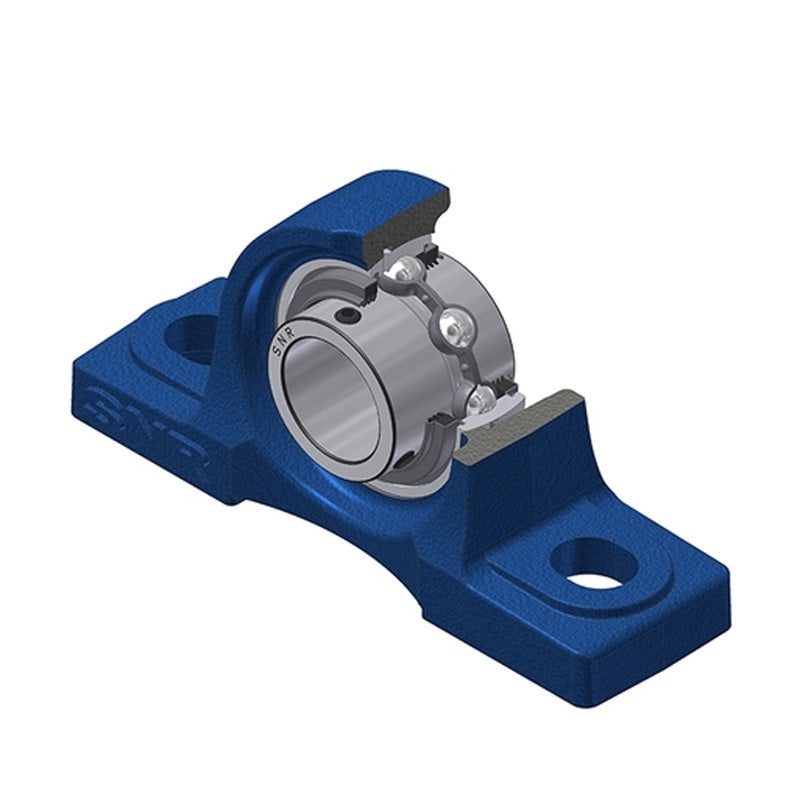 Gối đỡ UCP207L3CC-SNR 35mm — chữ U (2 bu lông)