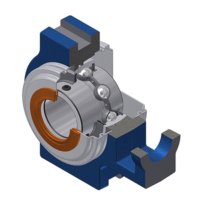 Gối đỡ UCT211CC-SNR 55mm — căng (take-up)