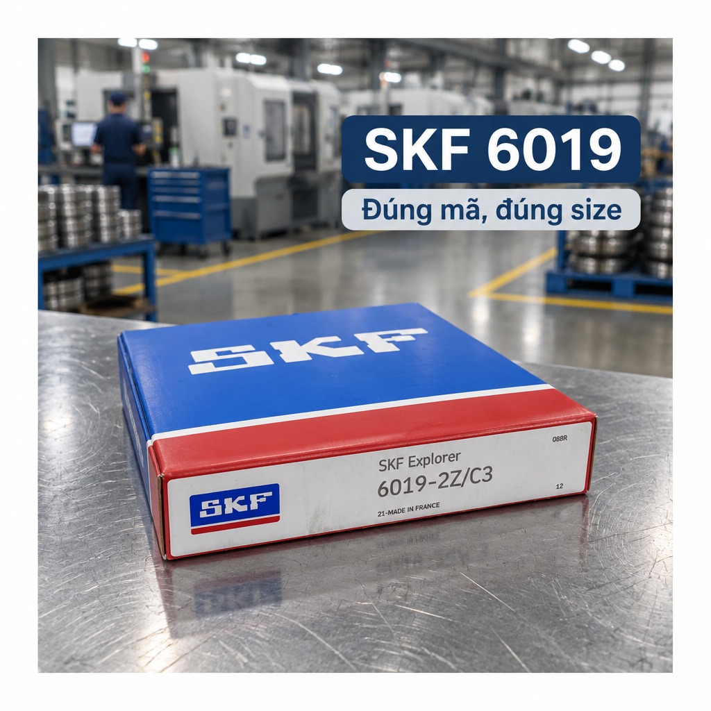 Vòng bi bạc đạn 6019 95x145x24mm SKF — Ảnh phong cách — Ảnh bìa
