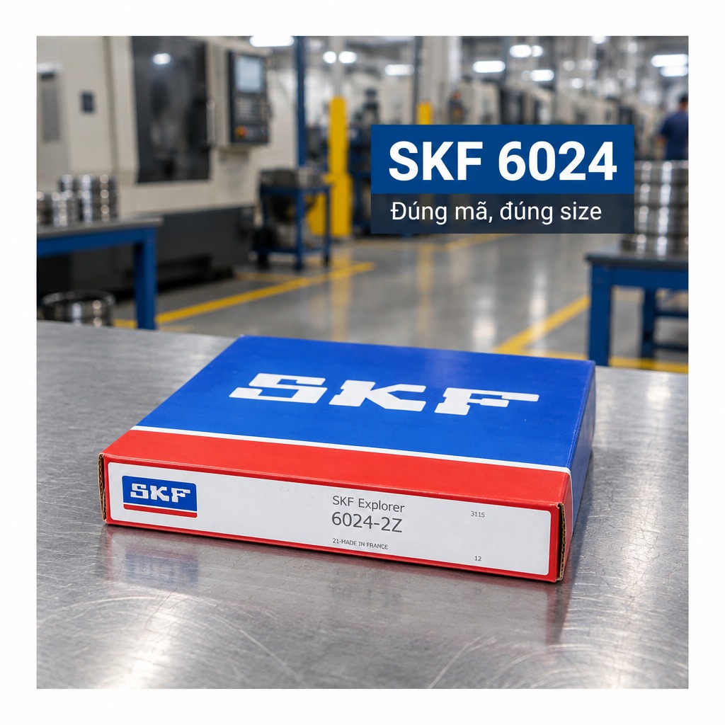 Vòng bi bạc đạn 6024 120x180x28mm SKF — Ảnh phong cách — Ảnh bìa