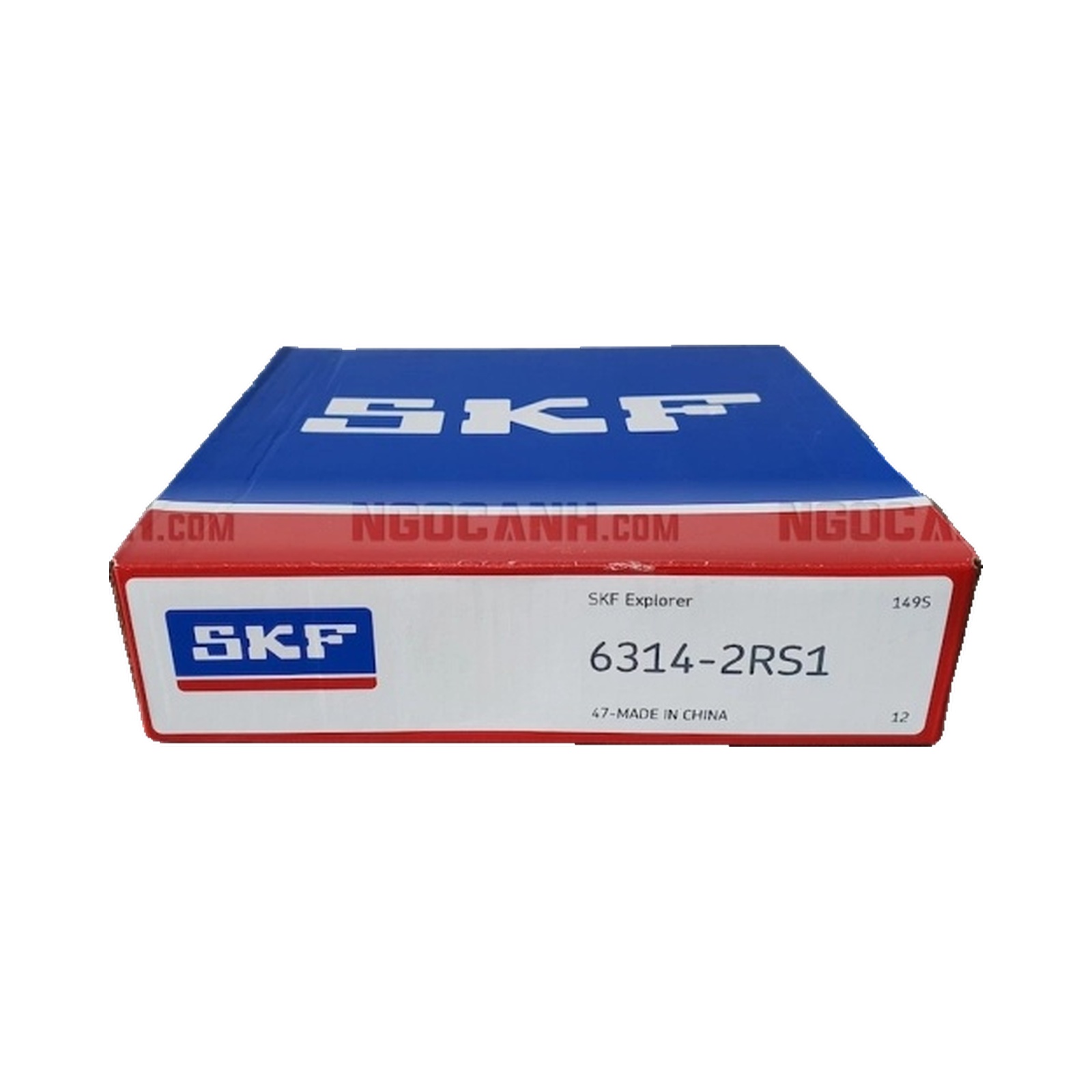 Vòng bi bạc đạn 6314 70x150x35mm SKF — Ảnh hiển thị chính — nền trắng
